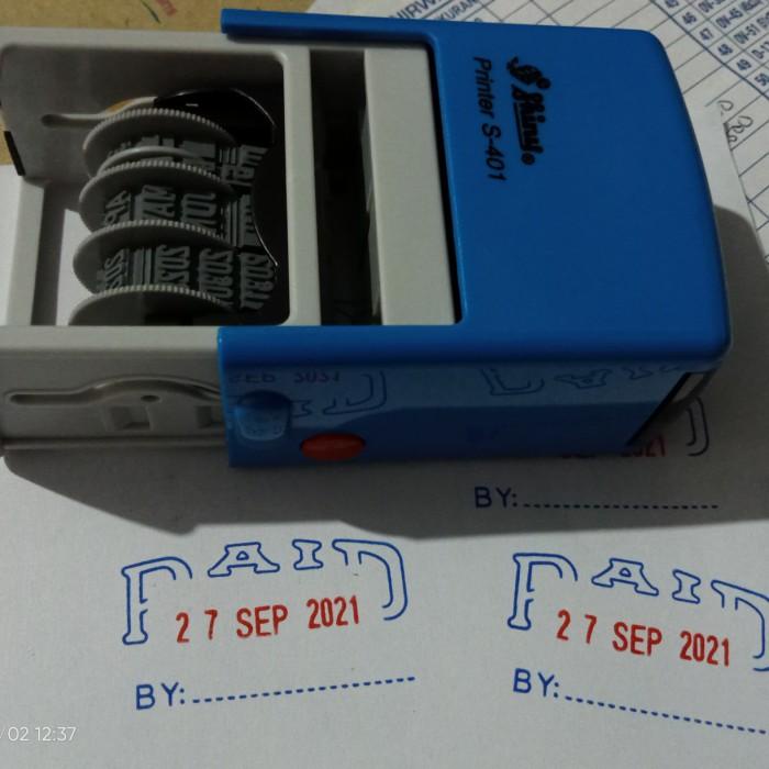 

Stempel / Stempel Otomatis Lunas , Paid , Received Shiny S-401D , S-401 , S-402