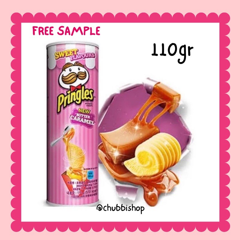 PRINGLES BUTTER CARAMEL 110 Gr