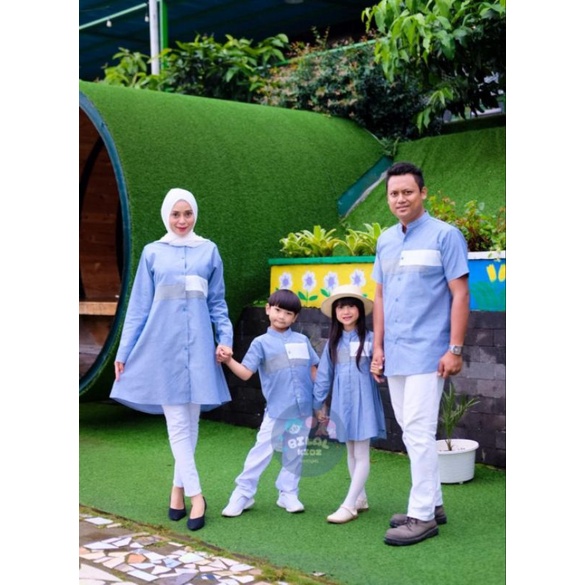 BAJU COUPLE DEWASA DAN ANAK/SARIMBIT KELUARGA