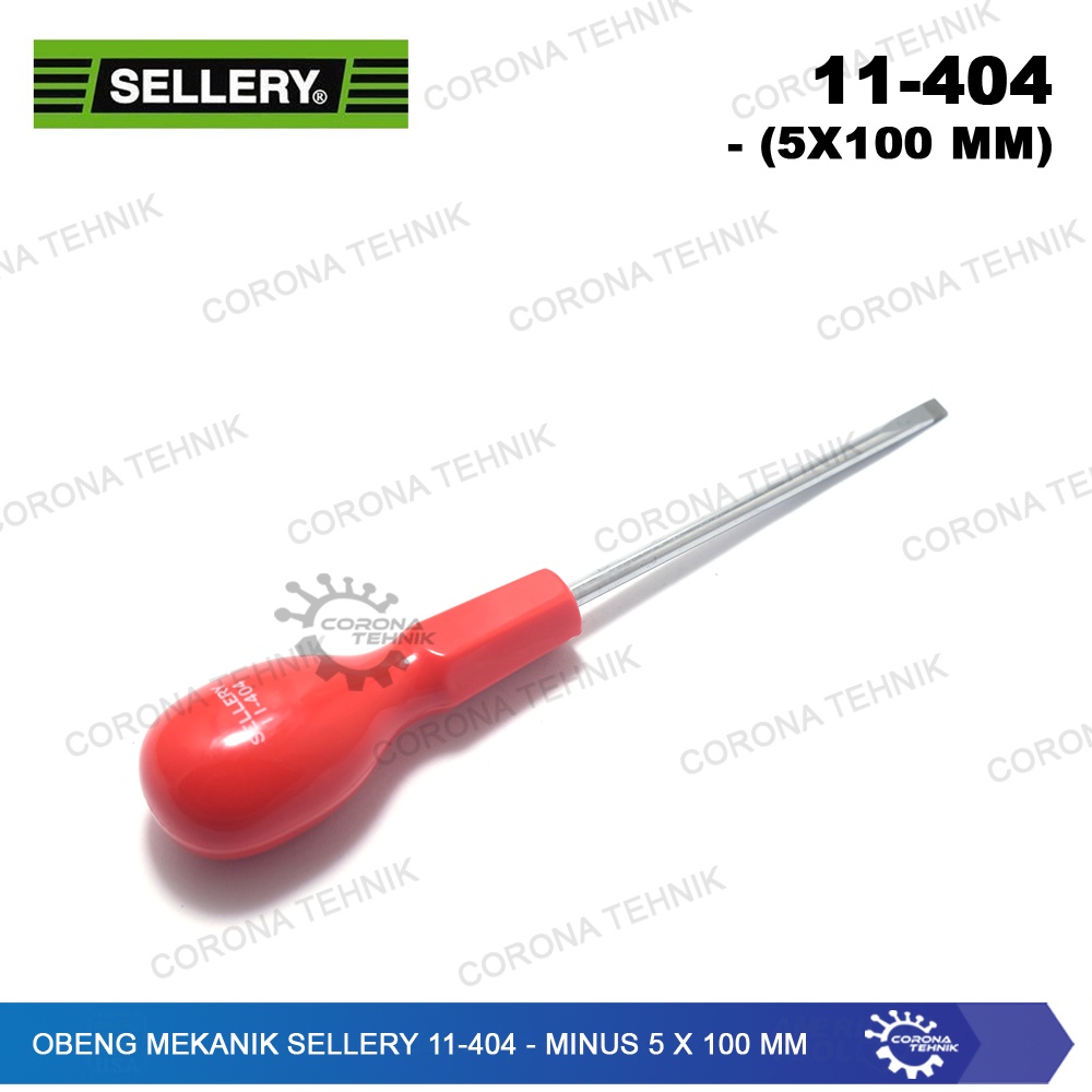 Sellery 11-404 - Obeng Mekanik  - Minus 5 x 100 mm