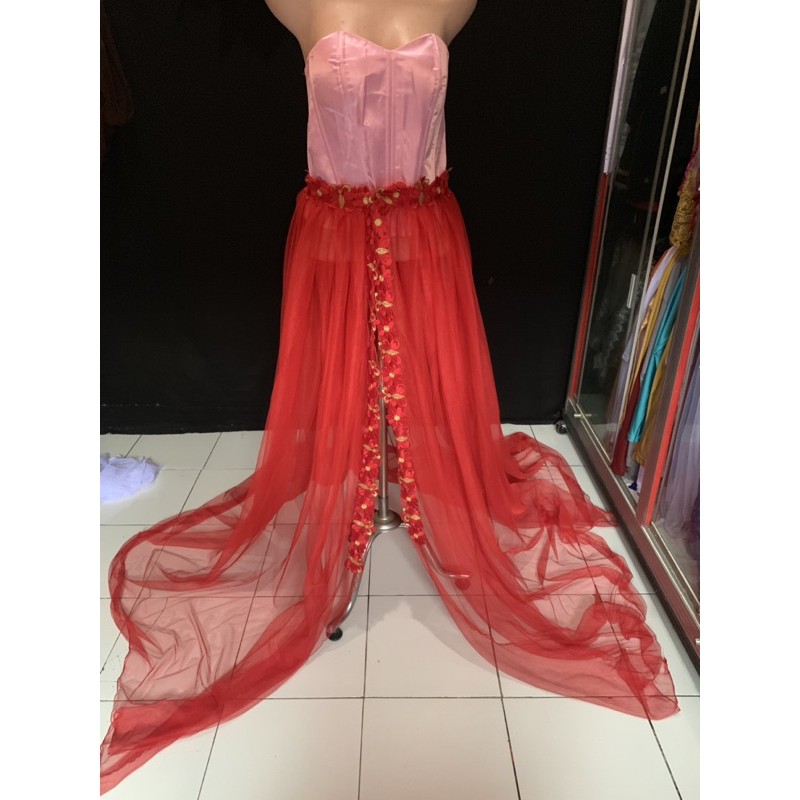 ekor  lepas pasang utk kebaya