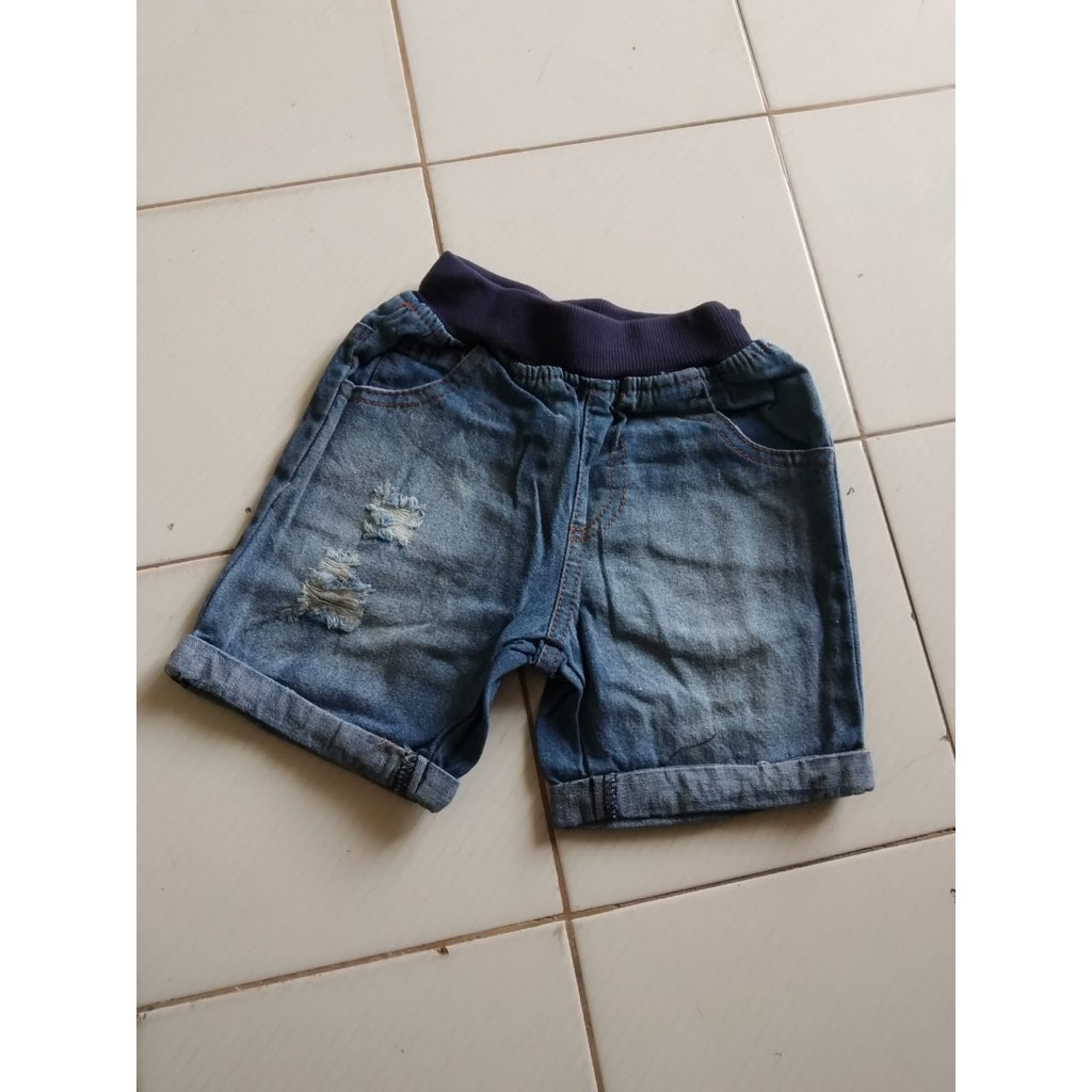 setelan jeans anak perempuan EButy 24-2 GIRL warna maroon