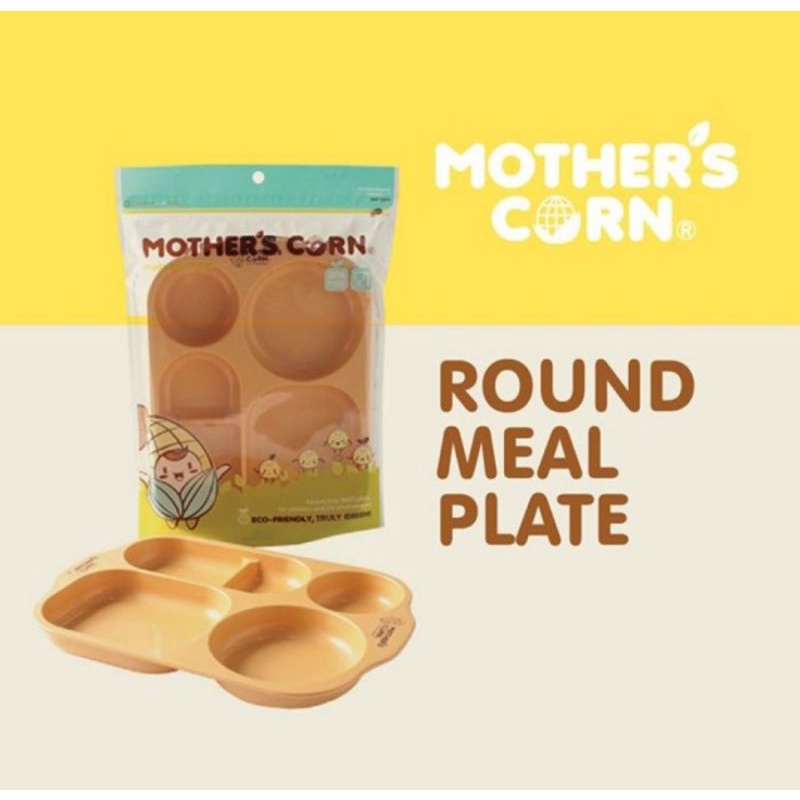 MOTHER'S CORN Round Meal Plate