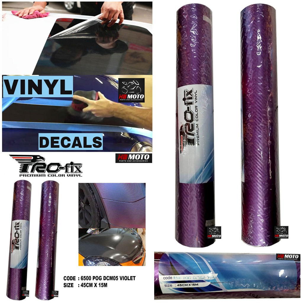 

Sticker Vinyl Profix Violet ( Ungu )( 6500 POG DCM 05 Violet ) / Scotlight Vinyl Profix 45 CM x 15 M