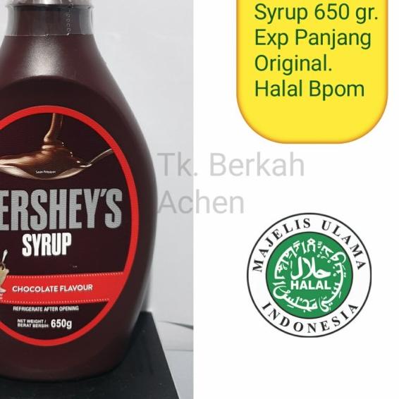 

☺ Hershey Coklat syrup kemasan 680ml EXP MEI 2021 - 650gram ✤