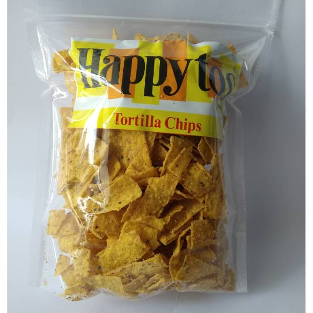 

SNACK KILOAN HAPPY TOS HAPPYTOS TORTILLA CHIPS KEMASAN 250 GRAM