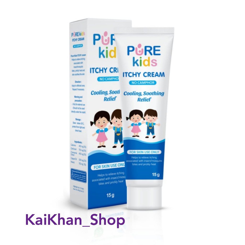 PURE KIDS Itchy Cream - 15gr