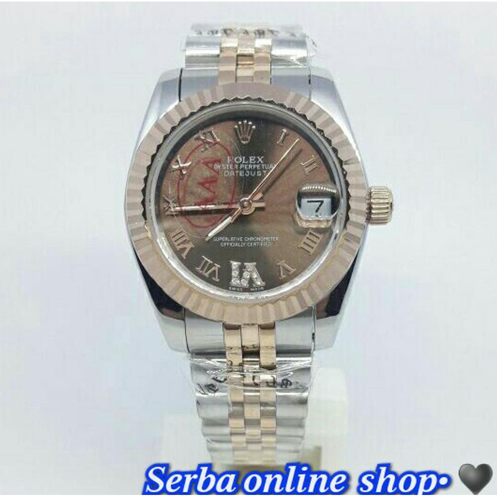 MURAH jam tangan wanita rolex automatic super premium AAA..