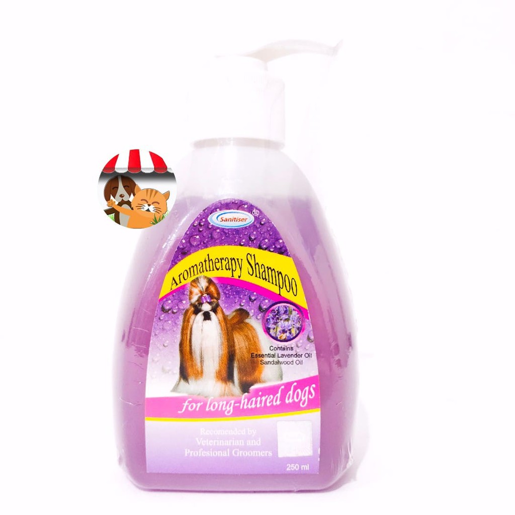 Raid All Shampoo Anjing Bulu Panjang Aromatherapy Lavender 250 ml