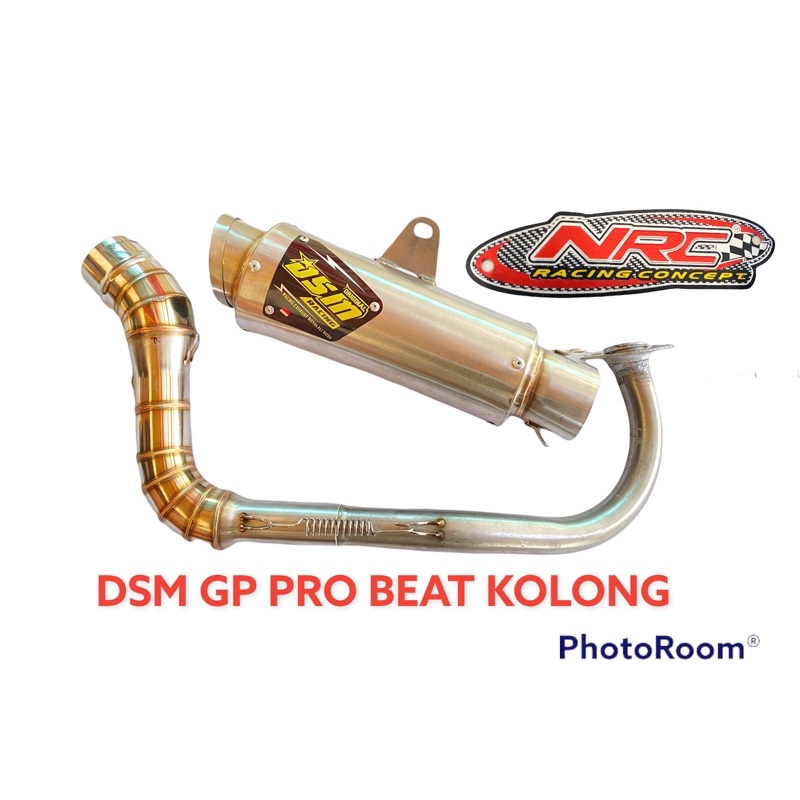 Knalpot Dsm gp pro beat kolong dm 50 slencer original DSM