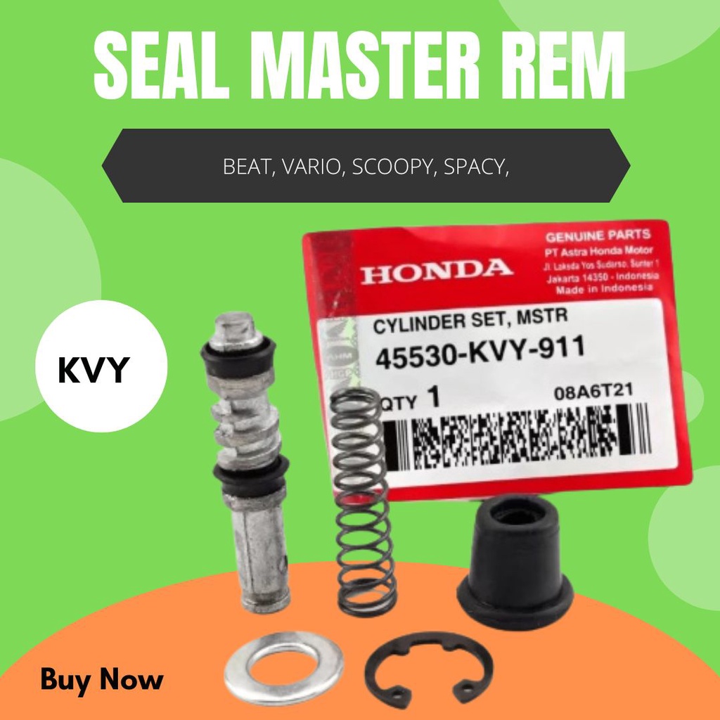 master rem beat / scoopy / beat / spacy / vario / honda / beat fi / seal master rem cakram / kip rem