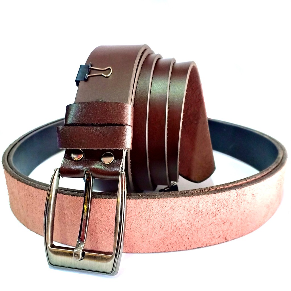 ikat pinggang kulit asli ikat pinggang pria gesper kulit garut sabuk murah kulit selapis lebar 4cm