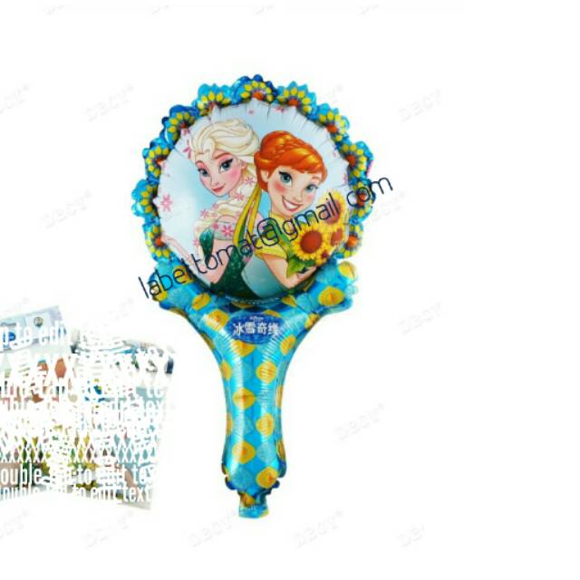 Balon Pentung / Tongkat / Pentungan Frozen Fever