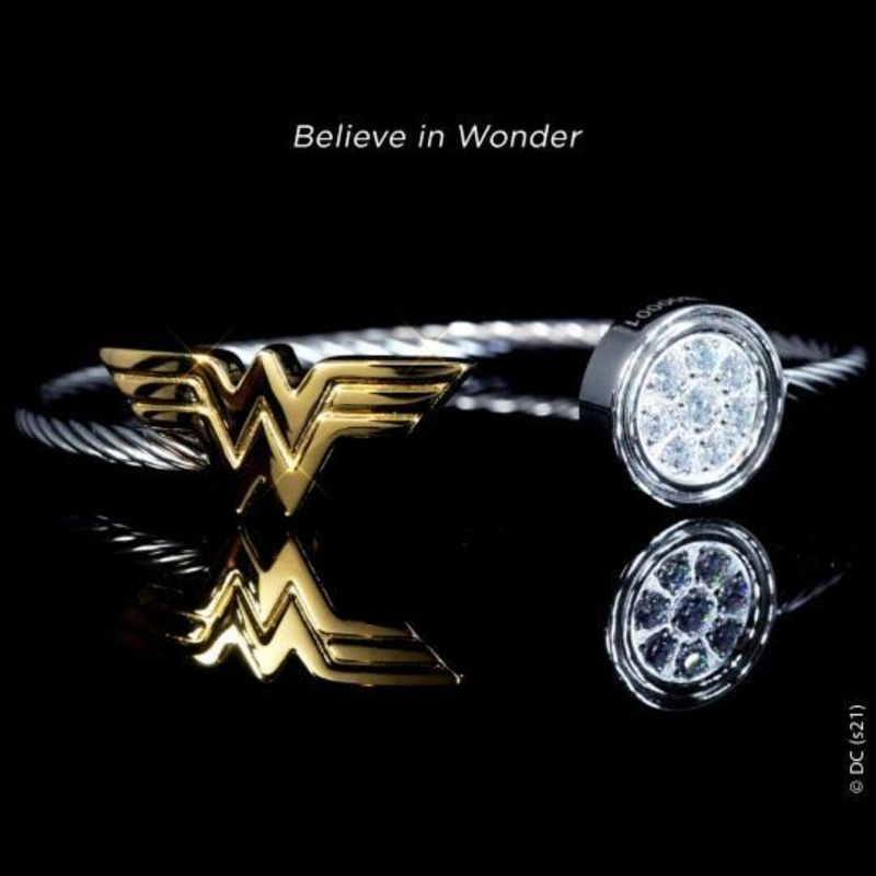 GELANG KESEHATAN MCI MODEL WONDER WOMAN LISENSI RESMI DC COMICS  ADJUSTABLE ANAK / WANITA CEWEK