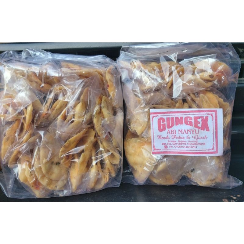 

Keripik Pangsit Gungek 10 gr isi 10 bungkus