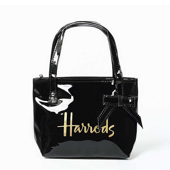 Harrods Tas Shopping Bahan PVC Anti Air dengan Pita Harrods Tas Shopping Bahan PVC Anti Air dengan Pita