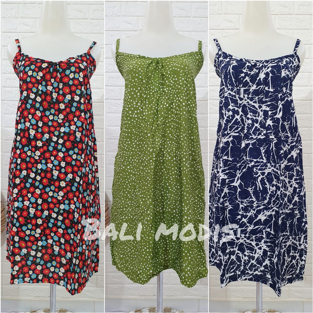 DRESS TALISA PENDEK MOTIF BALI