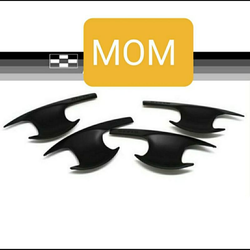 Outer Handle Mangkok Pintu Hitam Black All New Civic Turbo