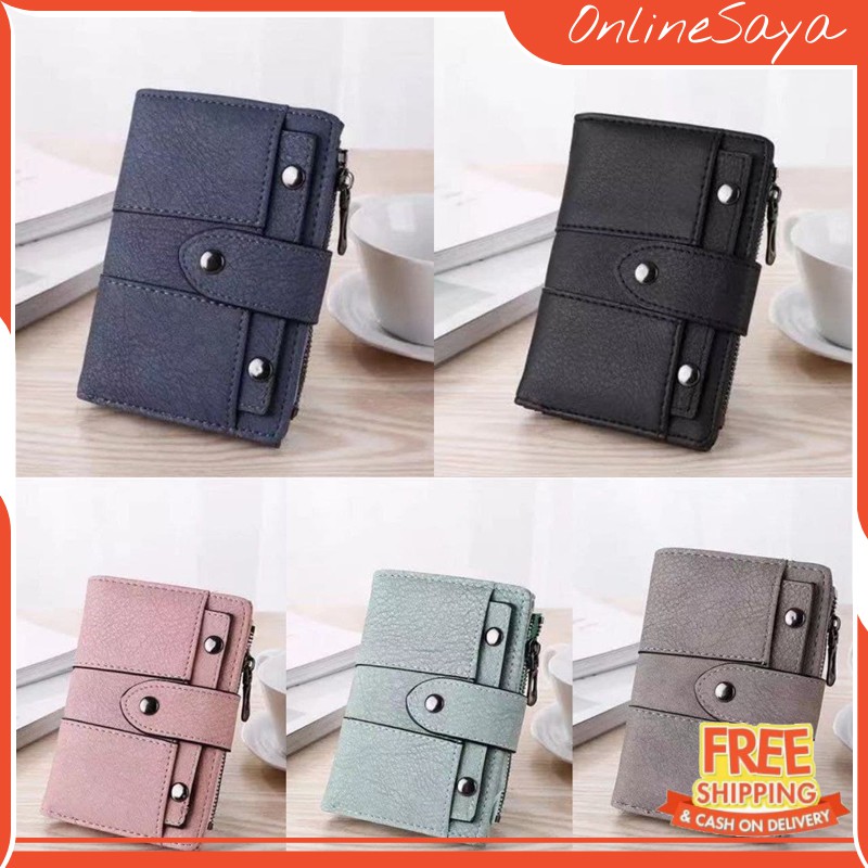 DOMPET WANITA PINKA MA133  IMPORT LIPAT KOREA FASHION BARU BATAM PREMIUM ORI QC028 WA031P3