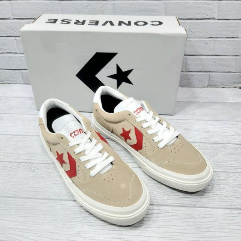 RESTOCKCONVERSE ALL STAR OX CHECKPOINT CREAM RED