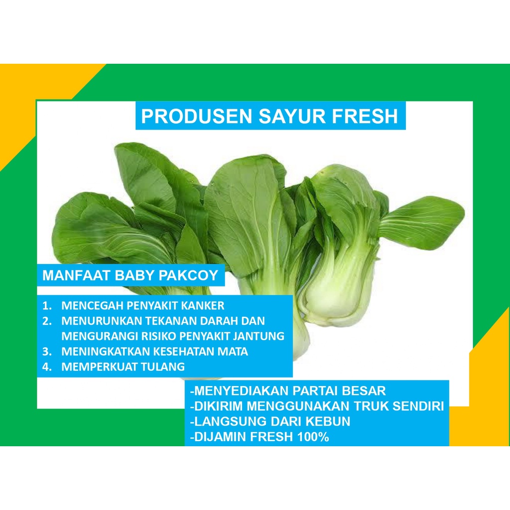 

Baby Pakcoy Fresh Box Langsung Dari Petani