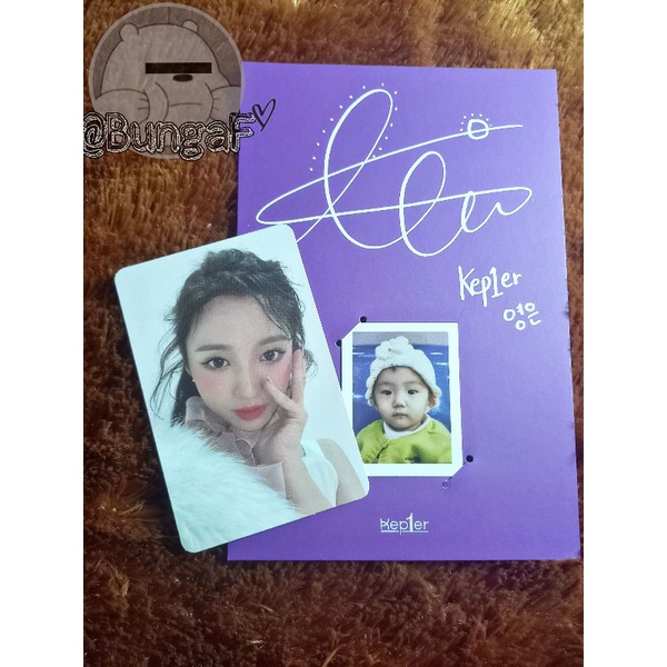 [Take all/bundle] PC Kep1er First Impact connect 0 Photocard kang yeseo pair baby card dayeon younge