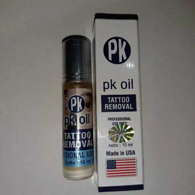 PK OIL - Penghilang Penghapus Tatto Permanen & Sulam Alis Cepat Aman