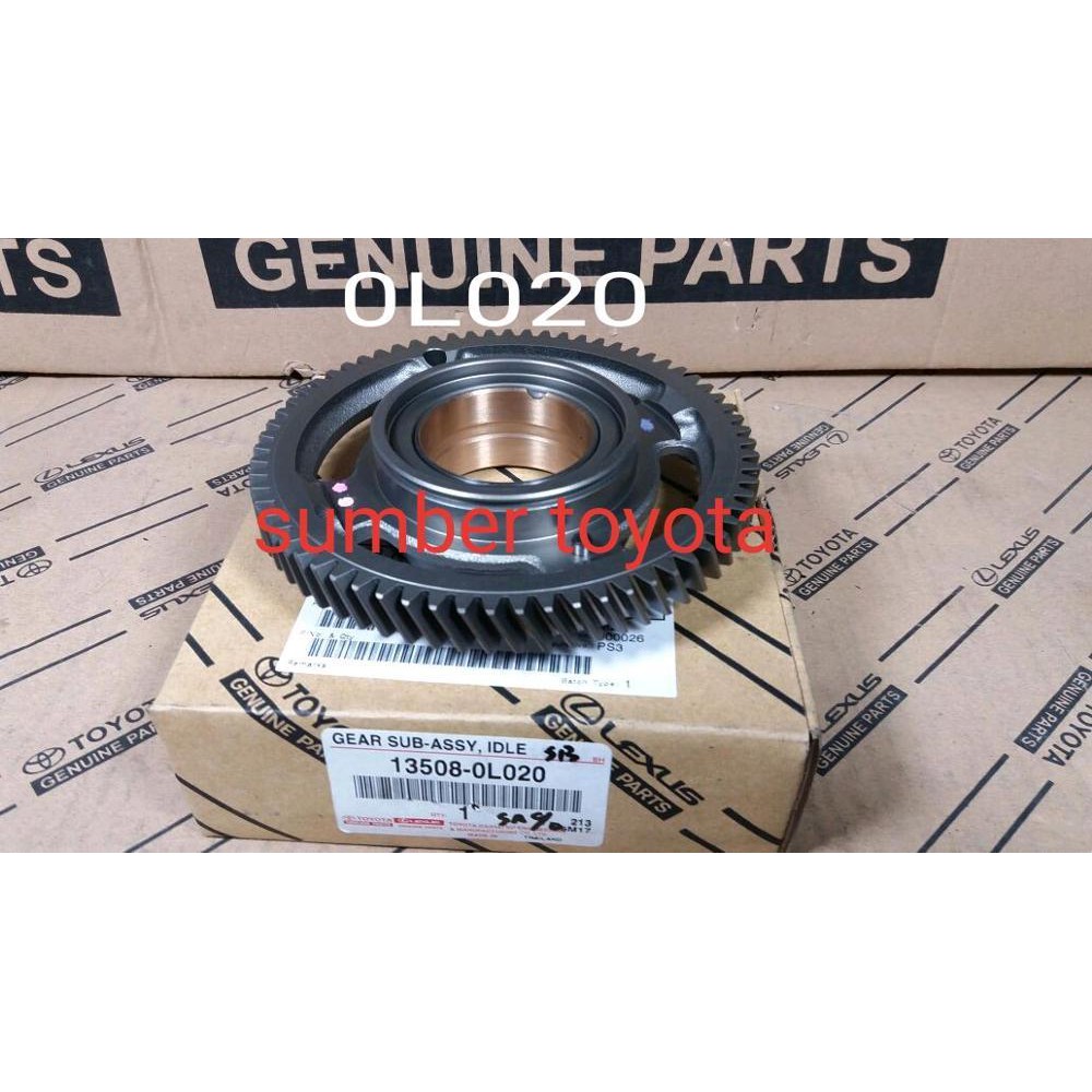 gear sub idle mesin 1 kd - 2 kd - hilux innova fortuner - semua