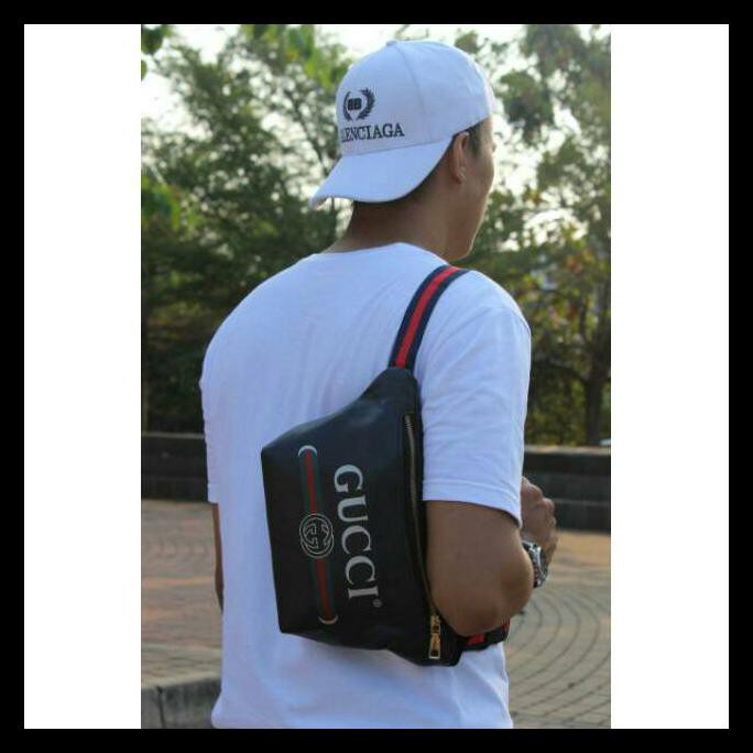 {BISA COD} RESTOCK Waistbag GUCCI Import Tasselempang Tasbahu Taspinggang Gucci Unisex SALE Kode 168