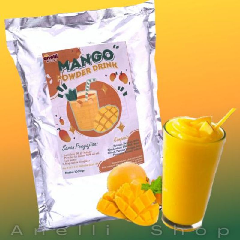 

Anelli Powder Drink/Bubuk Minuman rasa Mangga 1 Kg