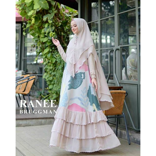 Ranee bruggman - gamis ranee - gamis syari