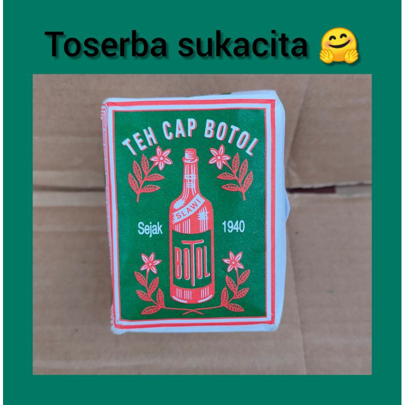 

Teh bubuk Cap Botol .. teh hijau aroma melati .. 40 gram