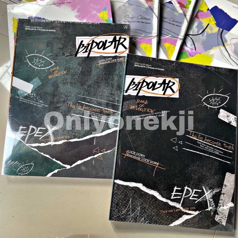 [Pelunasan]EPEX - 1st EP Album [Bipolar Pt.1 불안의 서]