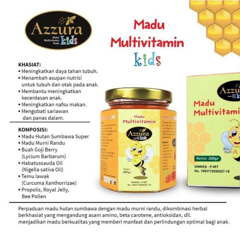 

Madu Multivitamin Kidz
