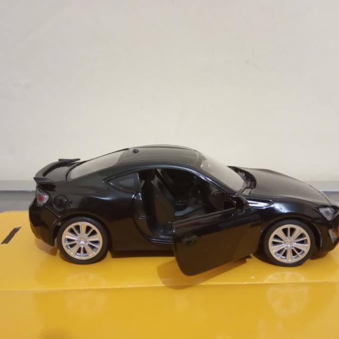 maddox - Diecast Subaru BRZ Htam black miniatur mobil sport top mark murah