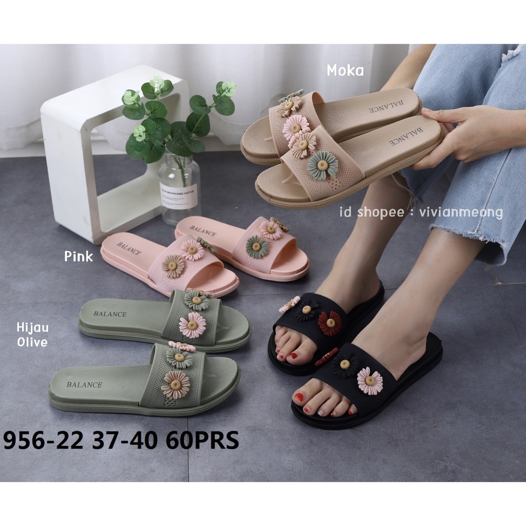 Sandal Jelly Shoes Balance KODE 956-22