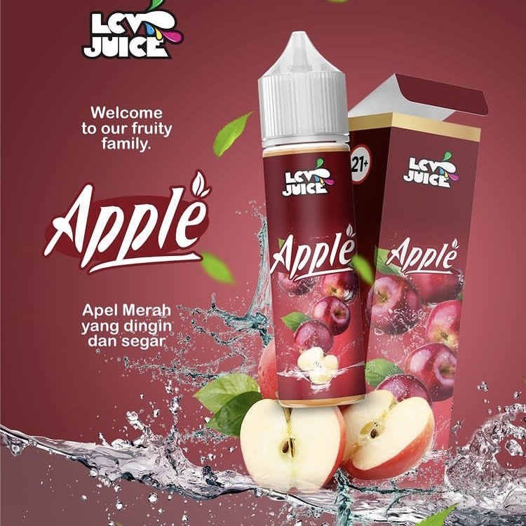 LCV JUICE APPLE BY KING BREWERY 3MG 60ML