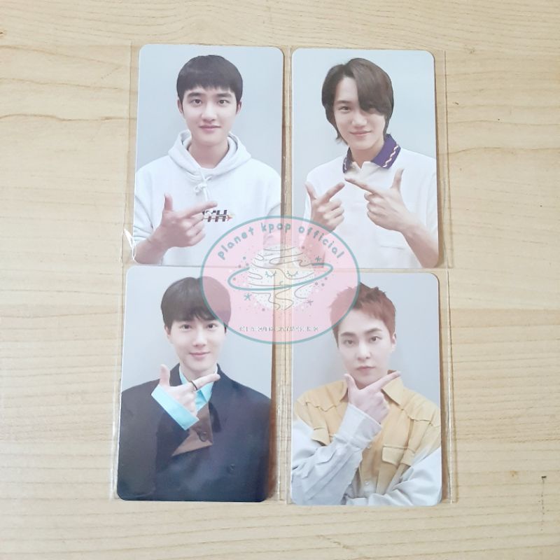 PHOTOCARD EXO FANMEET 10TH ANNIVERSARY D.O KYUNGSOO KAI XIUMIN SUHO SEHUN PC ANNIV EXO MD LIMITED