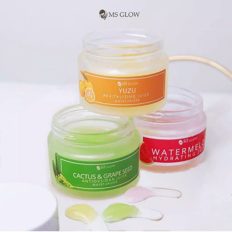 YUZU REVITALIZING MS GLOW / YUZU MOISTURIZER / YUZU JUICE MS GLOW