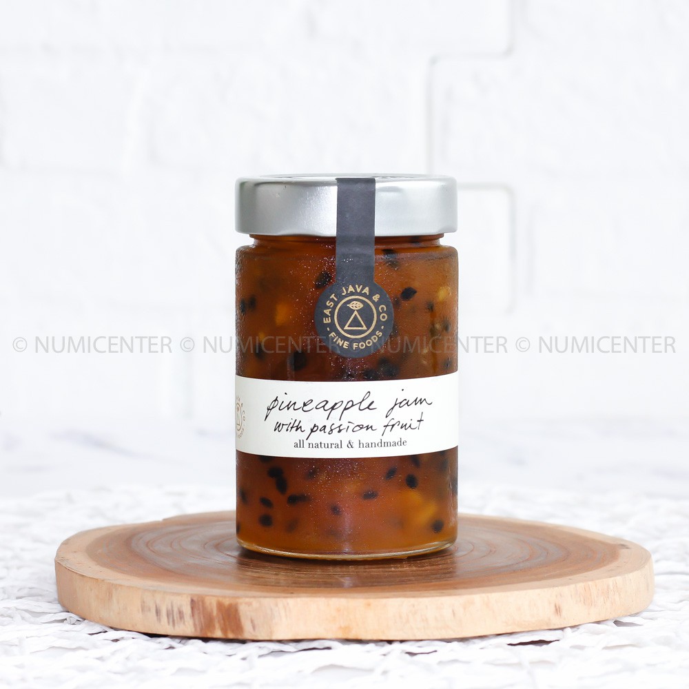 

Pineapple Jam with Passion Fruit Selai Nanas 250g East Java Co