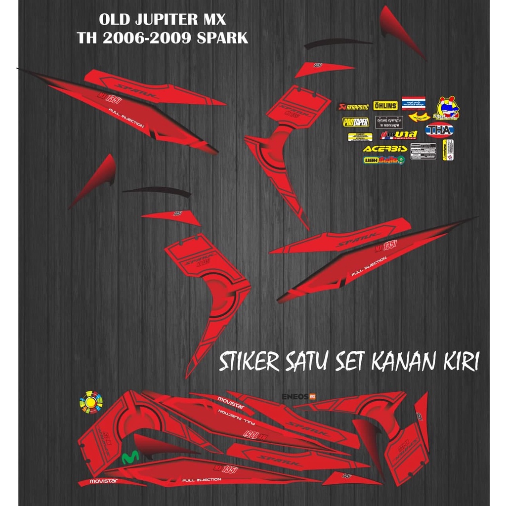 STRIPING OLD JUPITER MX TH 2006-2009 SPARK