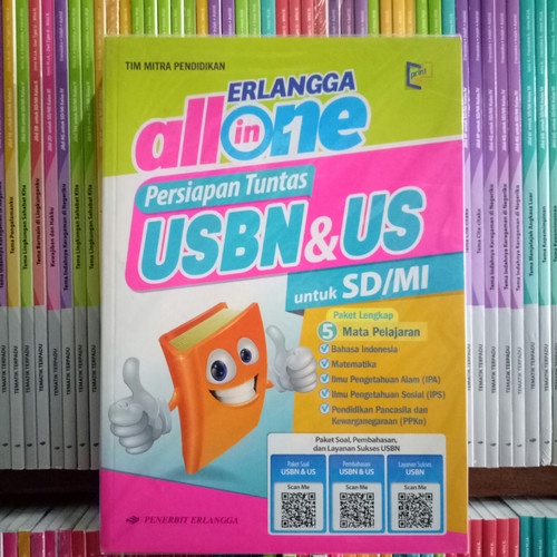 BUKU LATIHAN SOAL UN UASBN SD MI ALL IN ONE KELAS 6 ERLANGGA