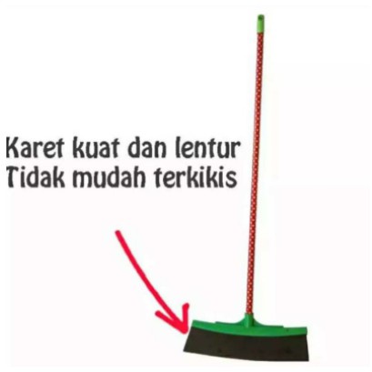 WIPER LANTAI / PEL LANTAI KARET/DORONGAN AIR