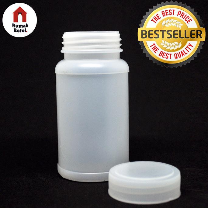  Botol  Kapsul Obat  100 Ml Plastik  Hdpe Putih Shopee 