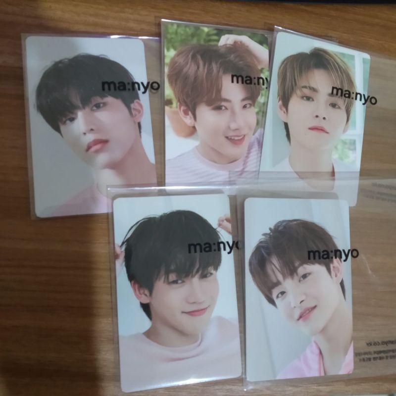 Photocard Manyo Pink Lovely Days Hyunsuk, Jihoon, Yoshi, Jeongwoo, Yedam