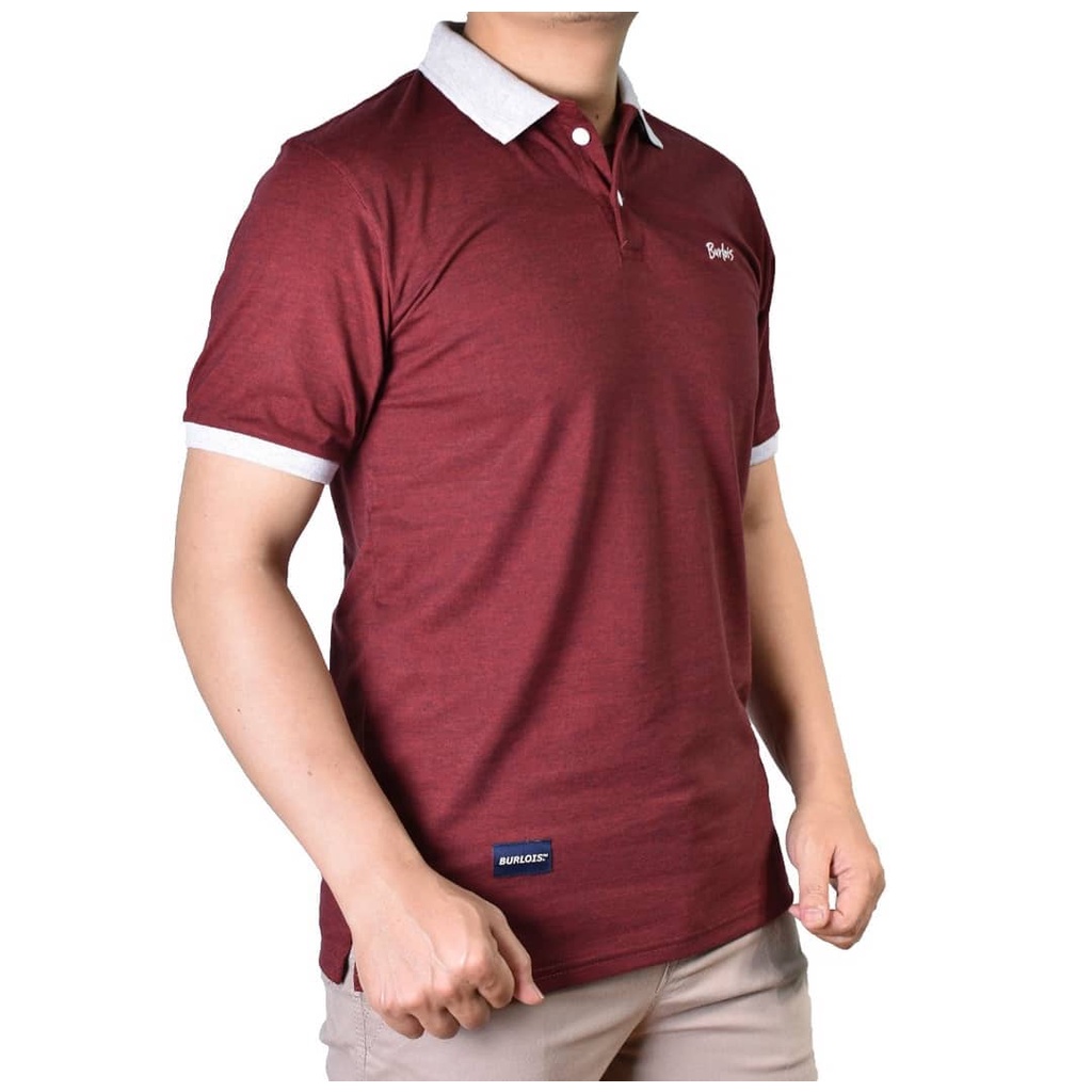 Burlois Store Kaos Kerah Pria Gerimis Polo Shirt Gerimis Premium Original