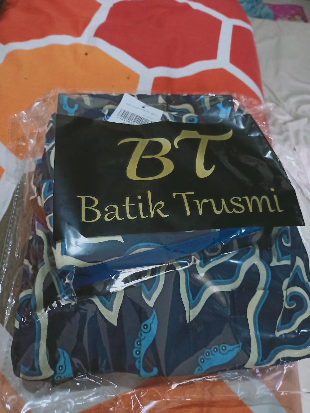 Batik Trusmi Kemeja Batik Pria Lengan Panjang Mega Mendung Ridwan Kamil