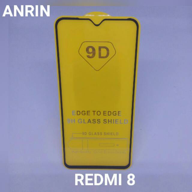 TEMPERED GLASS FULL COVER FULL GLUE REDMI 8