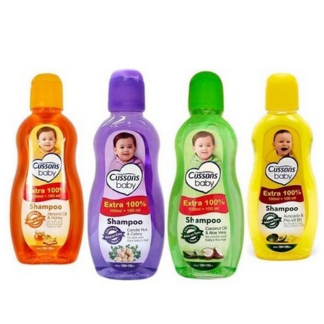 Cussons Baby Shampoo 50ml+50ml dan 100ml+100ml / 200ml