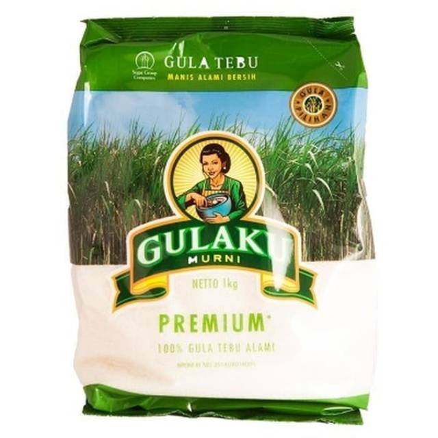 

Gulaku kemasan 1kg warna putih